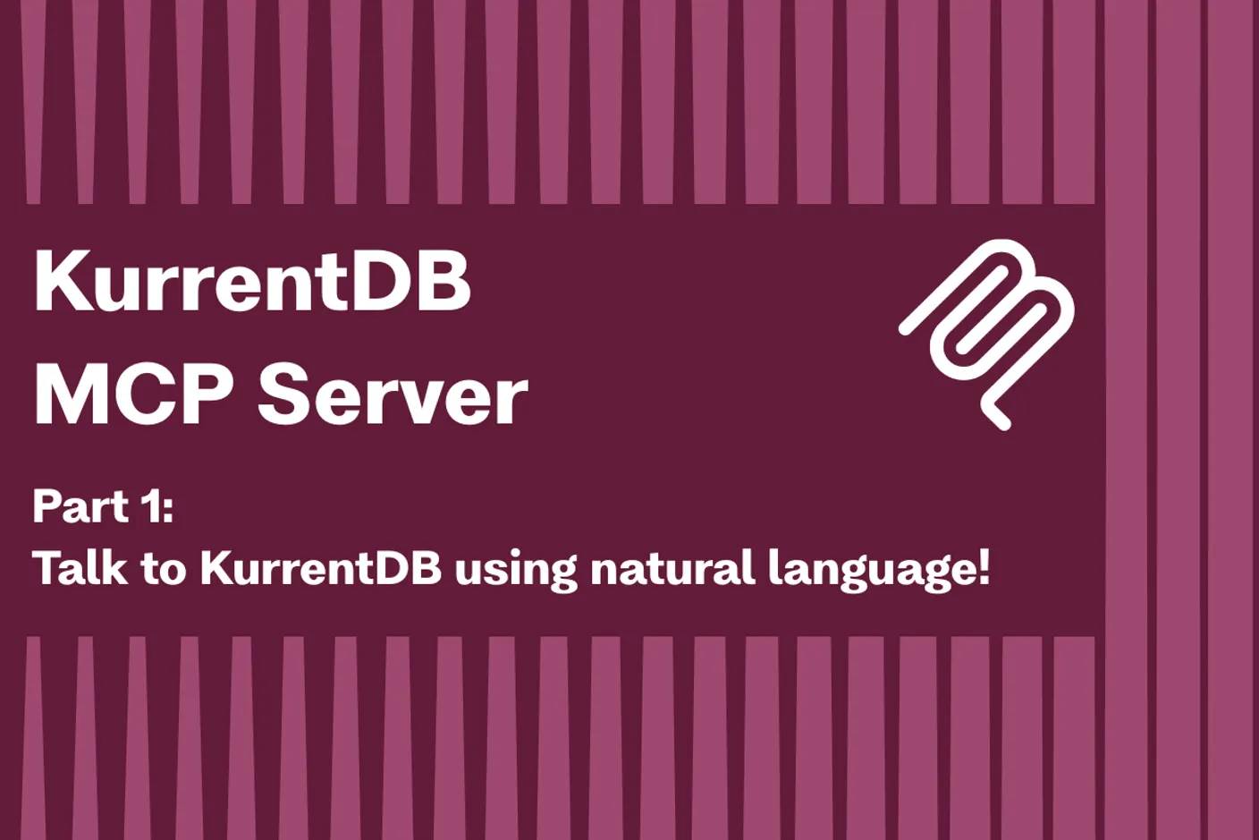 Introducing the KurrentDB MCP Server for AI-powered Development
