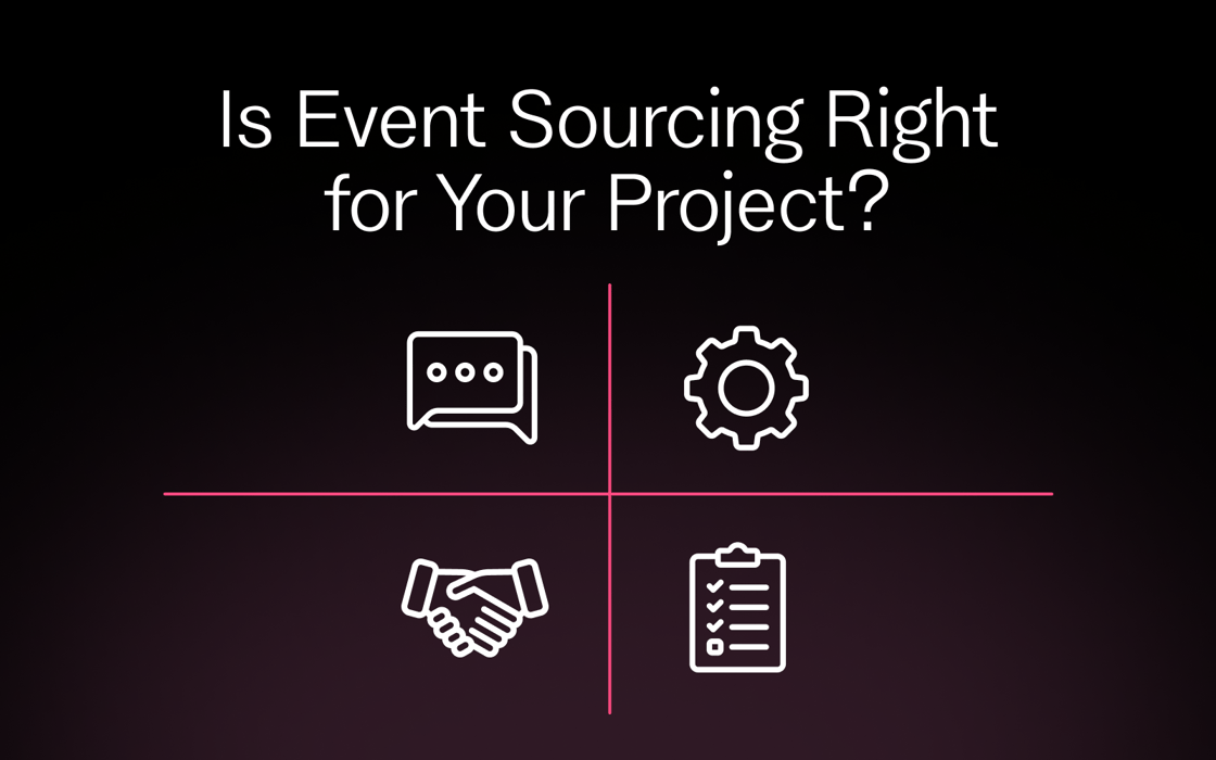 Cover for Is Event Sourcing Right for Your Project? Use these 4Cs to Decide